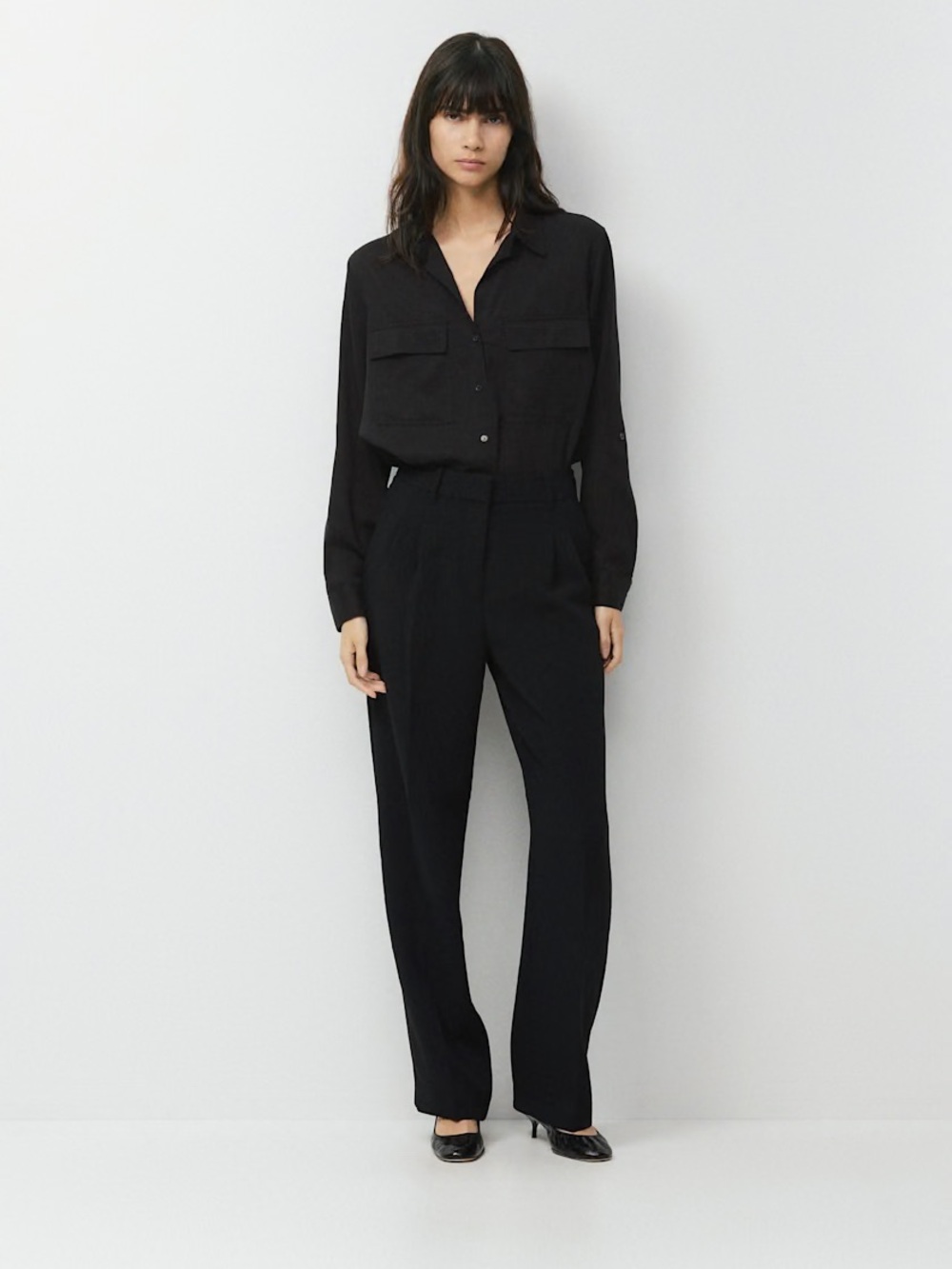 Aritzia The Effortless Pant High-Waist Wide-Leg Trousers